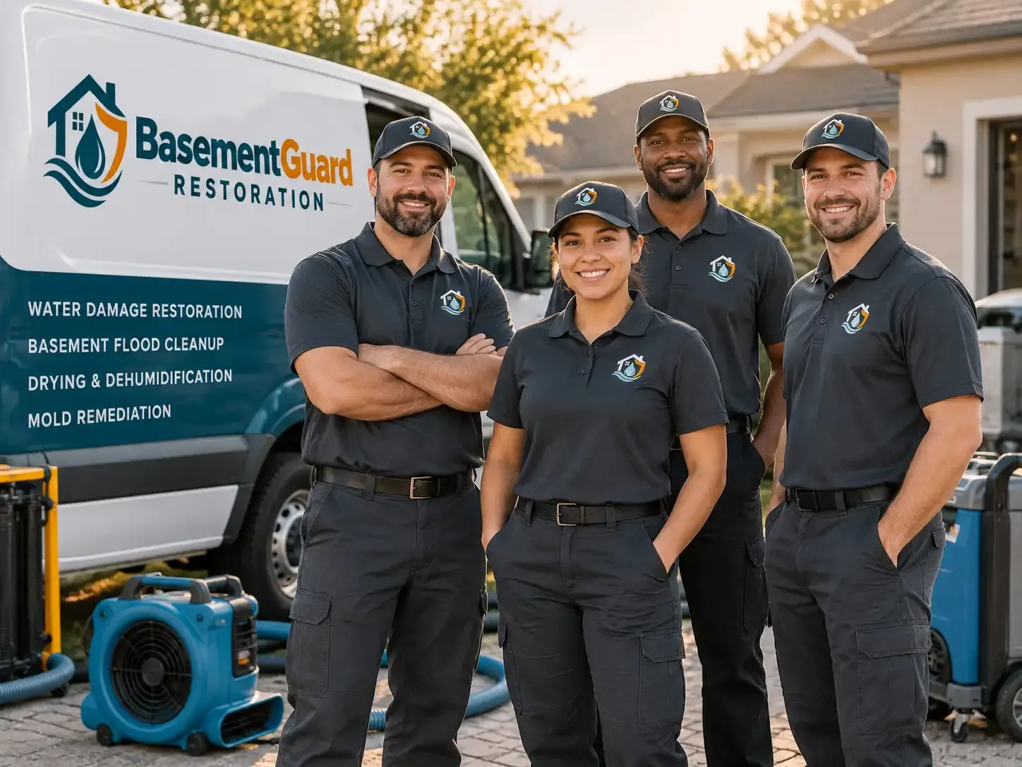 Basement Water Damage Restoration company in Mcconnell Afb, KS
